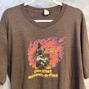 Vintage Street Fighter 2 T Shirt Mens XL 23x27.5 Y2K 2004 Capcom Pacifist